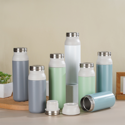 350 ML 450 ML vacuum thermos insulated mug with powder coating